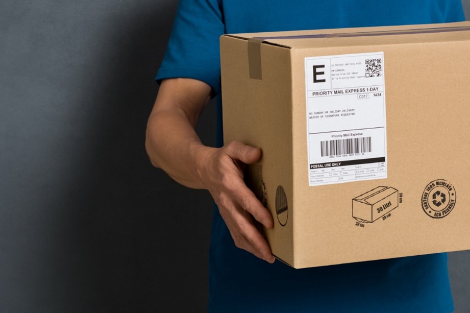 parcel label