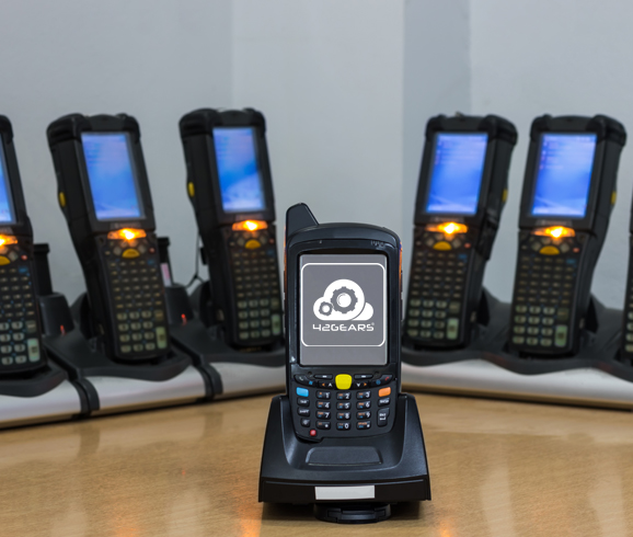 group of mobile devices ready for deployment